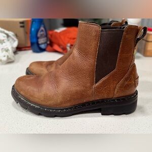 🧡 Sorel Lennox Chelsea Boots – Waterproof Leather – Women’s